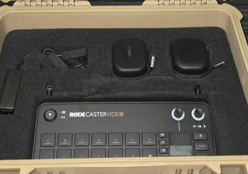 RODECASTER VIDEO AND MICS