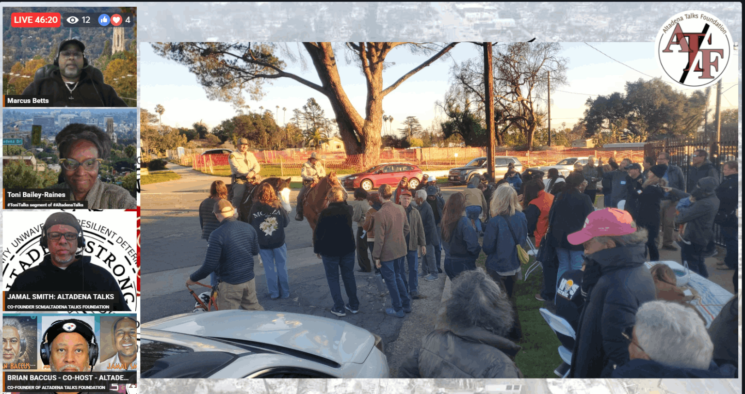 Altadena event on the ATF podcast